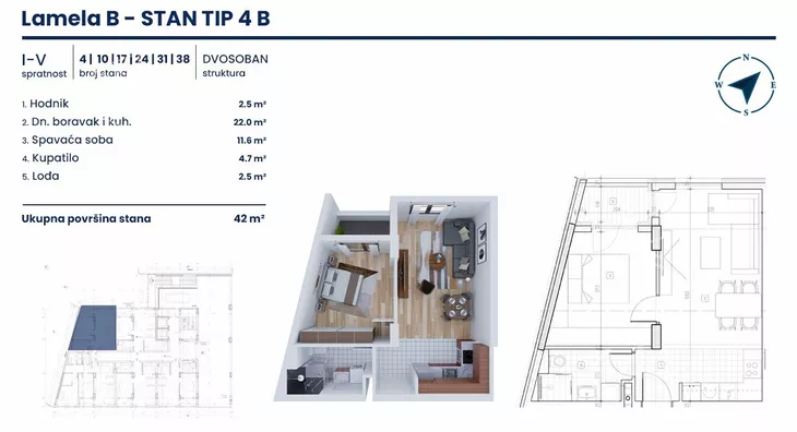 Četvorosoban stan | 4zida