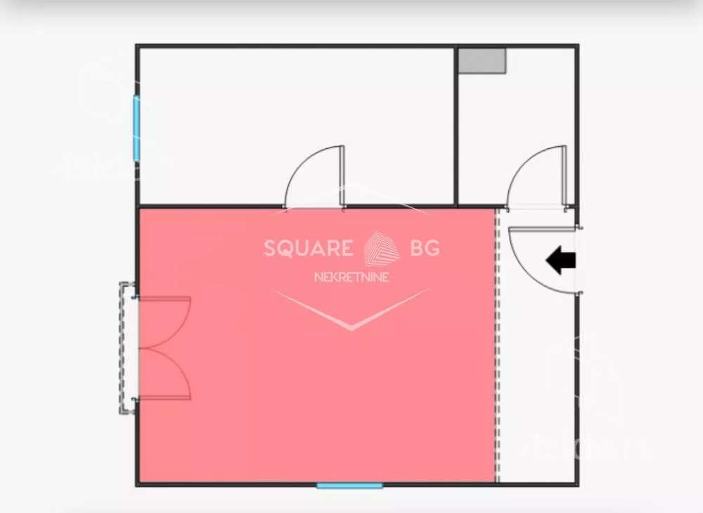 Jednosoban stan | 4zida