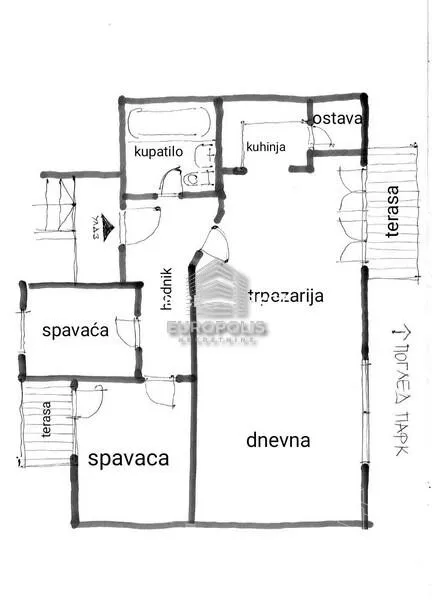 Trosoban stan | 4zida