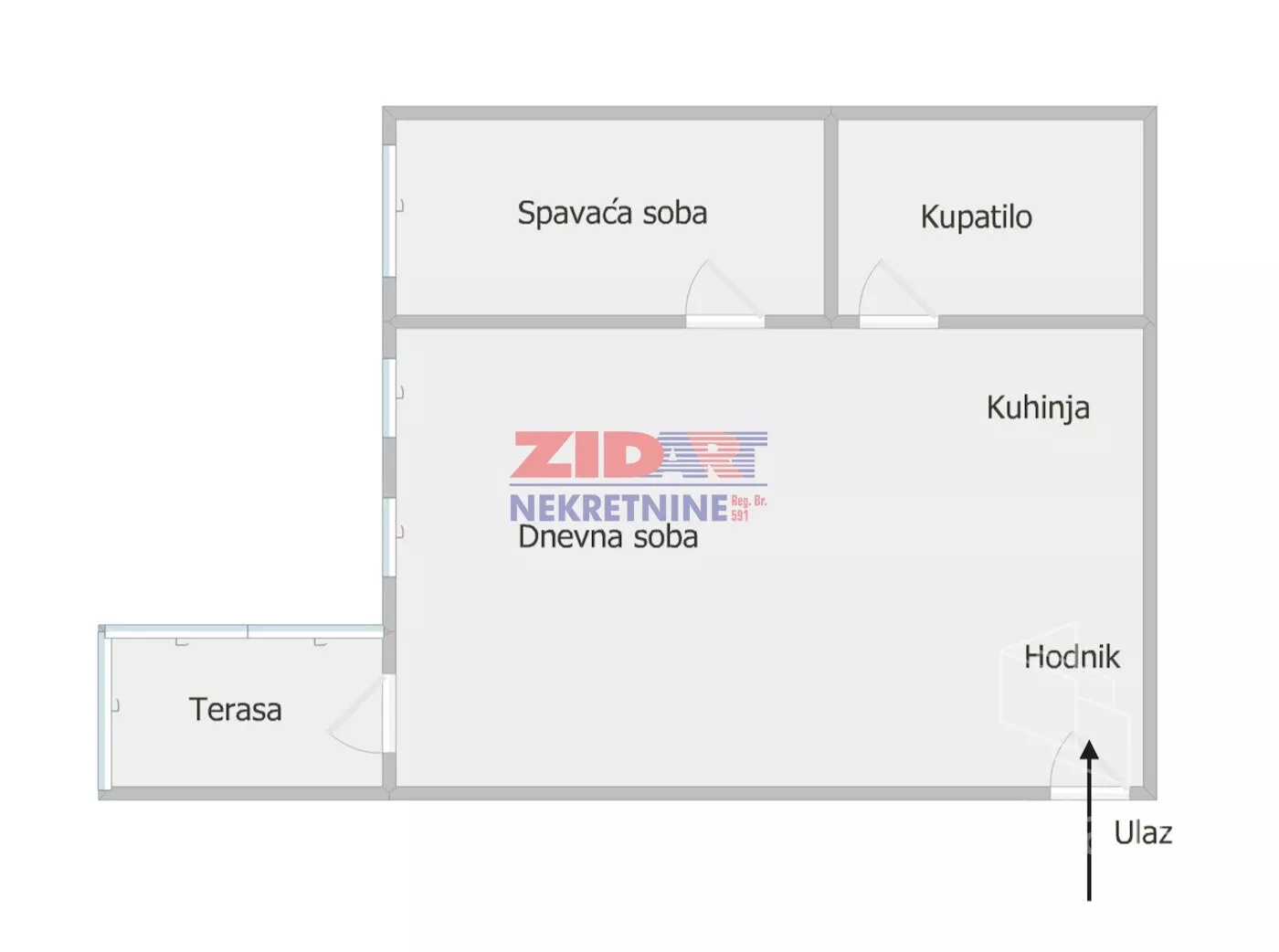 Dvosoban stan | 4zida