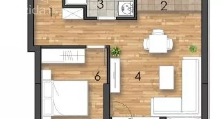 Dvosoban stan | 4zida