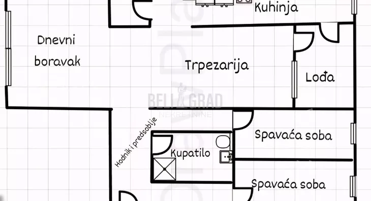 Dvoiposoban stan | 4zida