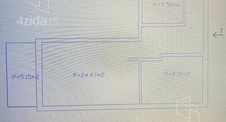 Jednoiposoban stan | 4zida