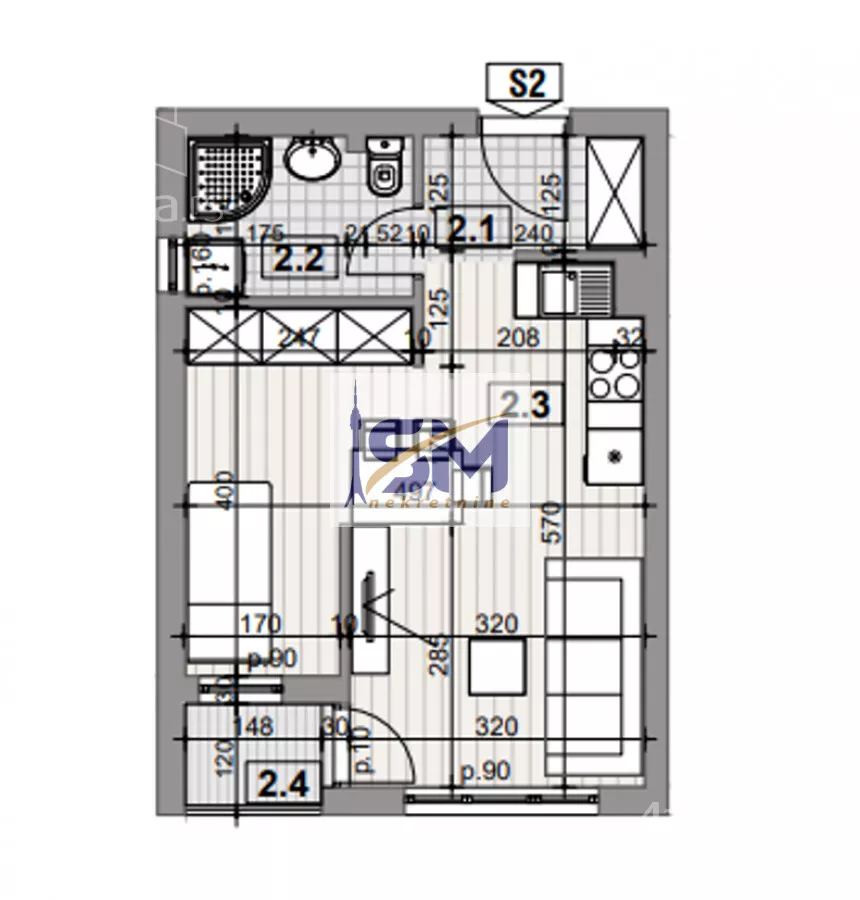 Dvosoban stan | 4zida