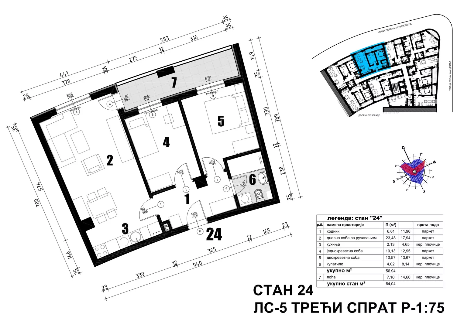 Dvoiposoban stan | 4zida