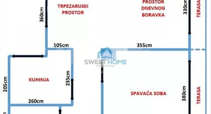 Dvosoban stan | 4zida