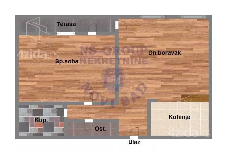 Dvosoban stan | 4zida