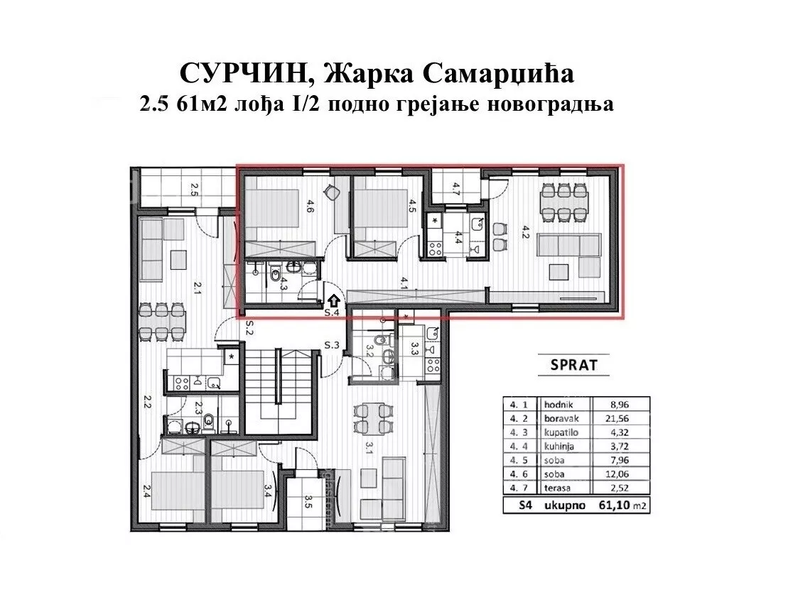 Dvoiposoban stan | 4zida