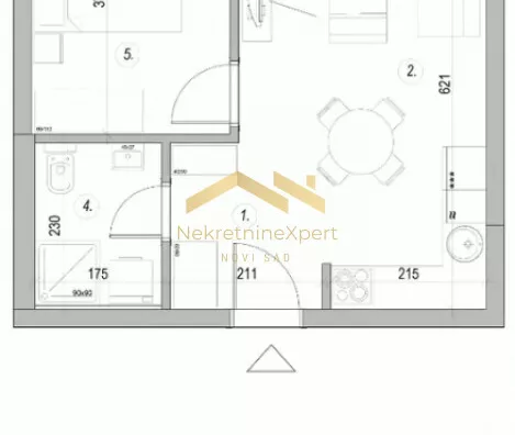 Dvosoban stan | 4zida