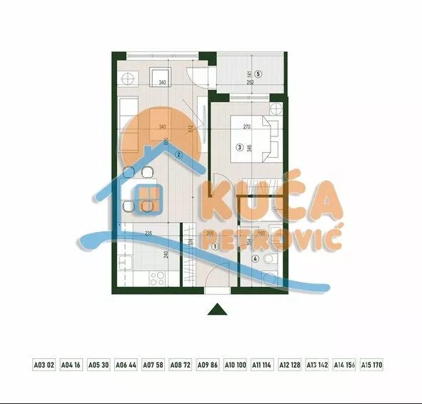 Dvosoban stan | 4zida