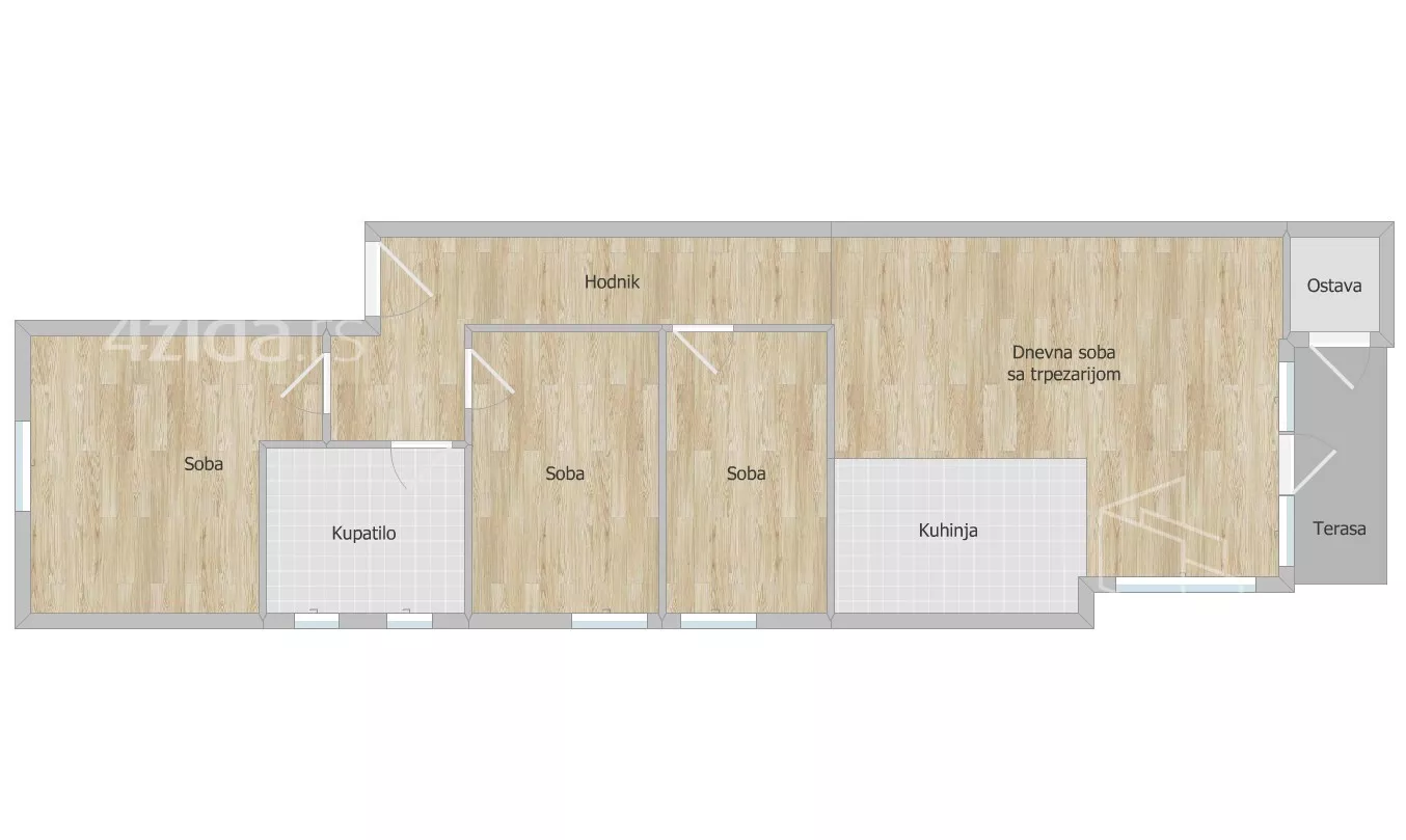 Četvorosoban stan | 4zida