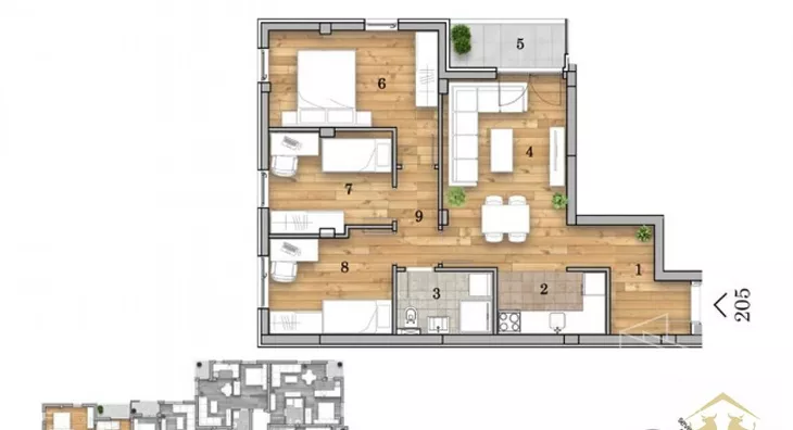 Četvorosoban stan | 4zida