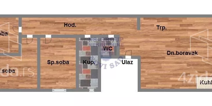 Troiposoban stan | 4zida
