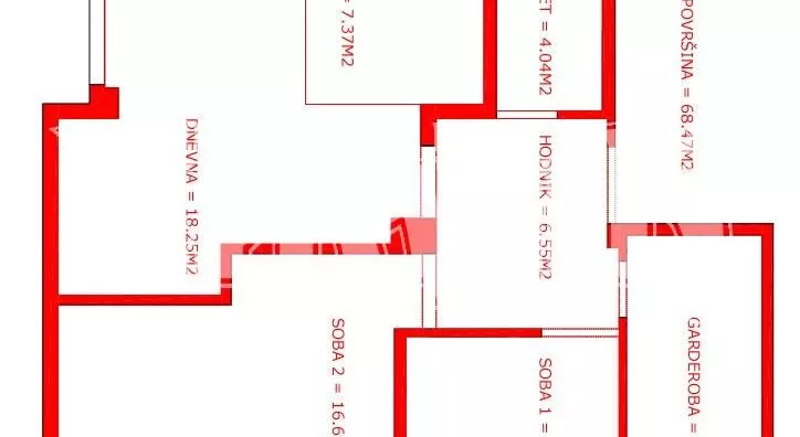 Dvosoban stan | 4zida