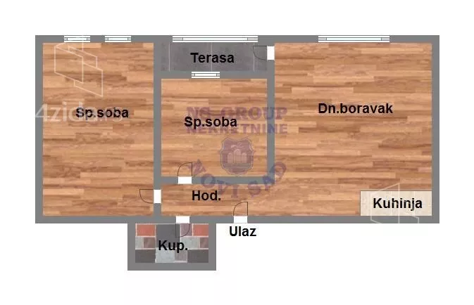 Trosoban stan | 4zida