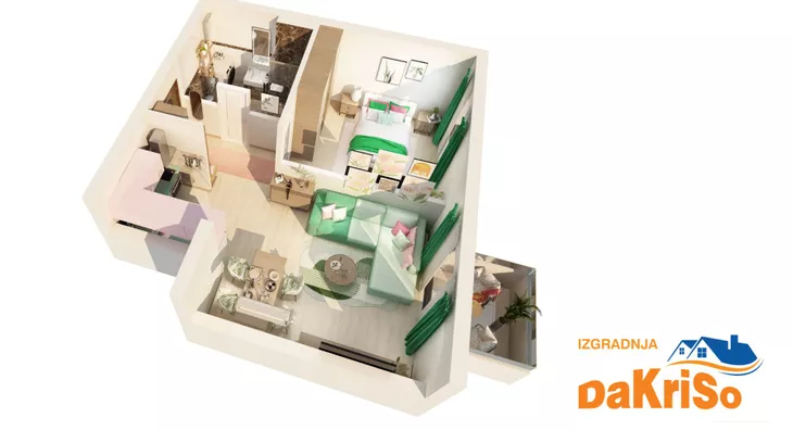 Dvosoban stan | 4zida