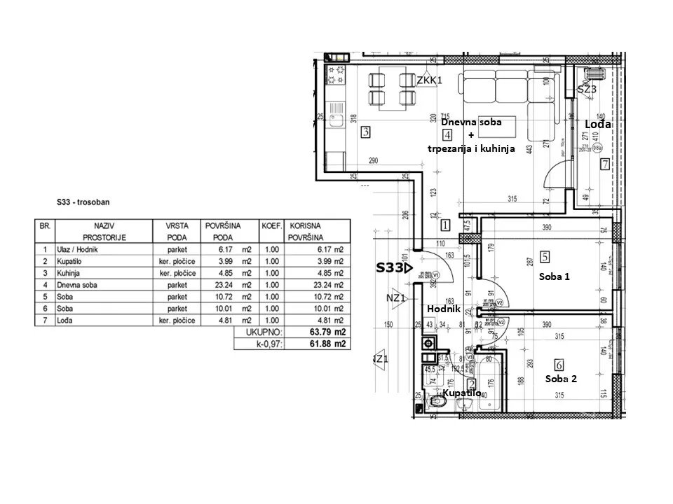Dvoiposoban stan | 4zida