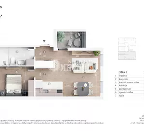 Jakovo, Surčin opština, Beograd, 2.0 stan | 4zida.rs