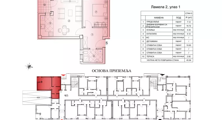 Jednoiposoban stan | 4zida