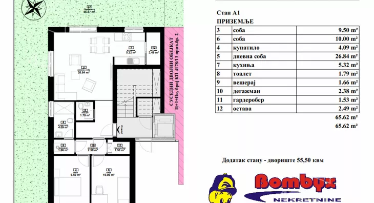 Dvoiposoban stan | 4zida