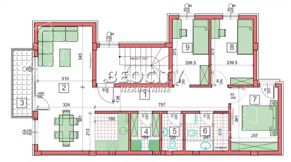 Troiposoban stan | 4zida