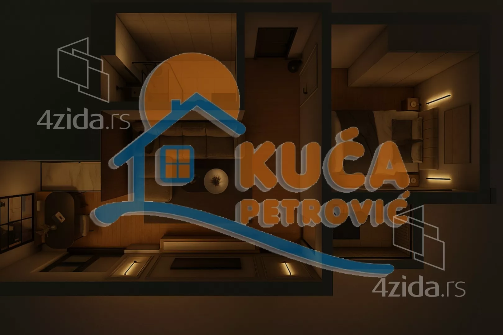 Jednoiposoban stan | 4zida