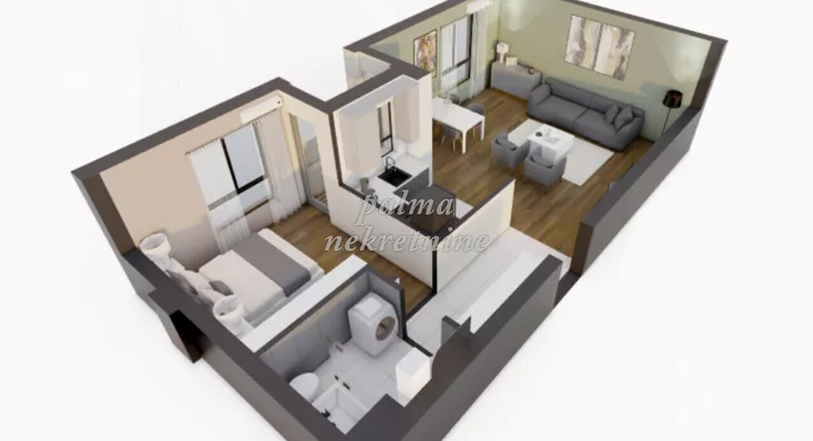 Jednoiposoban stan | 4zida