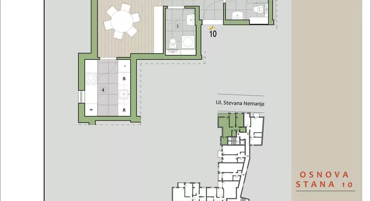 Trosoban stan | 4zida