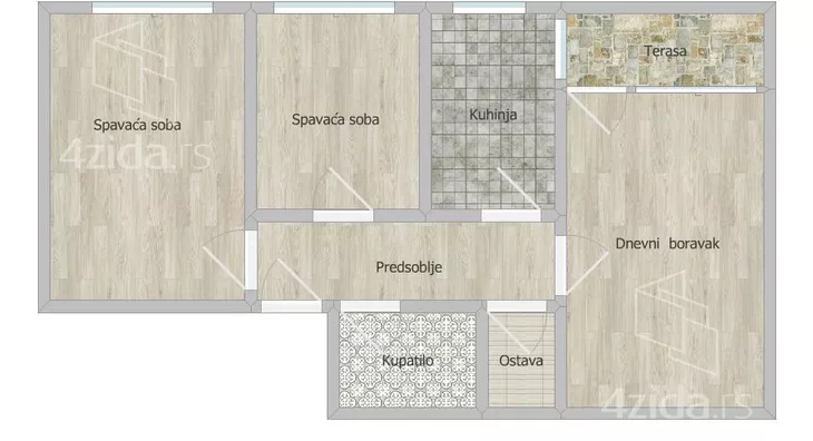 Dvoiposoban stan | 4zida