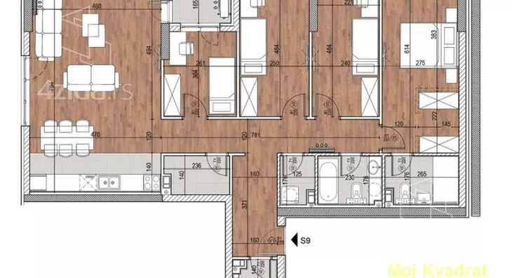 Četvorosoban stan | 4zida