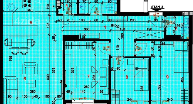 Troiposoban stan | 4zida