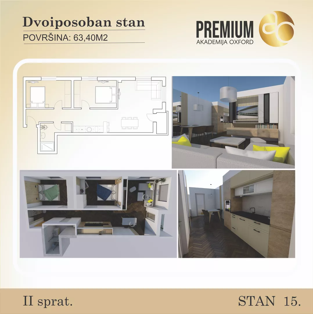 Dvoiposoban stan | 4zida