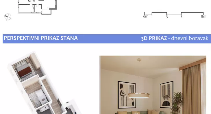 Dvosoban stan | 4zida