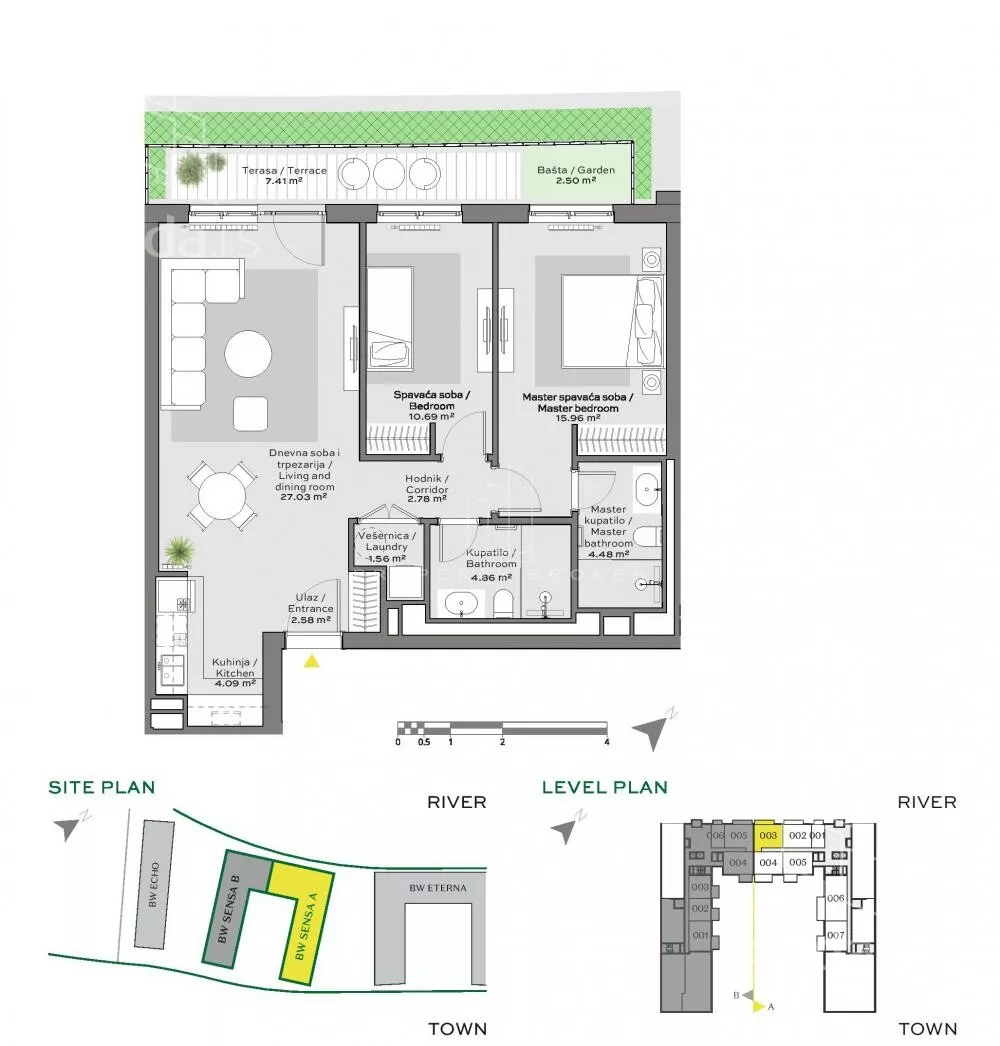 Trosoban stan | 4zida
