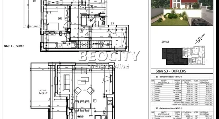 Troiposoban stan | 4zida