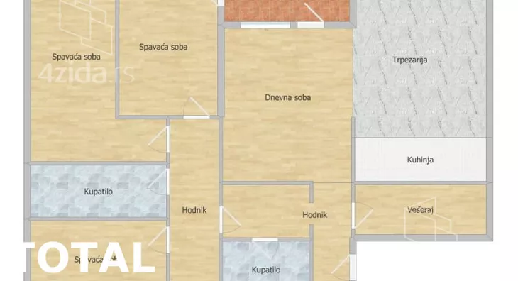 Četvorosoban stan | 4zida