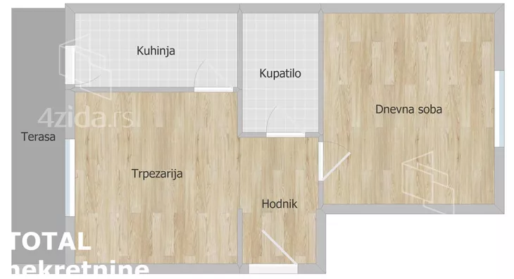 Jednosoban stan | 4zida