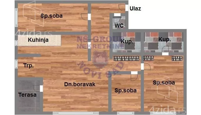Četvorosoban stan | 4zida