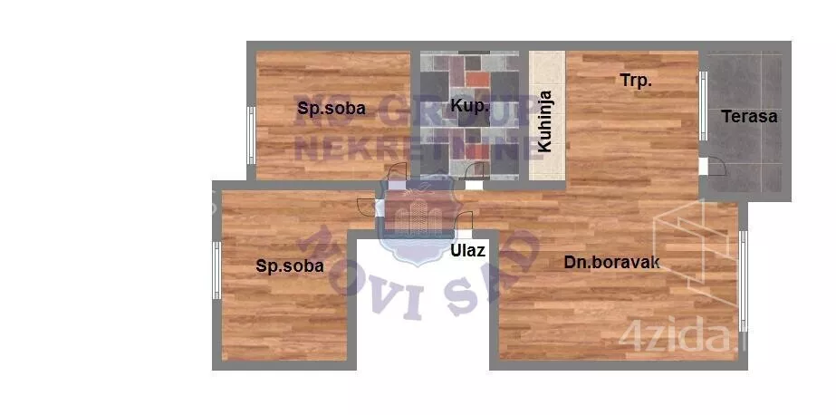 Trosoban stan | 4zida