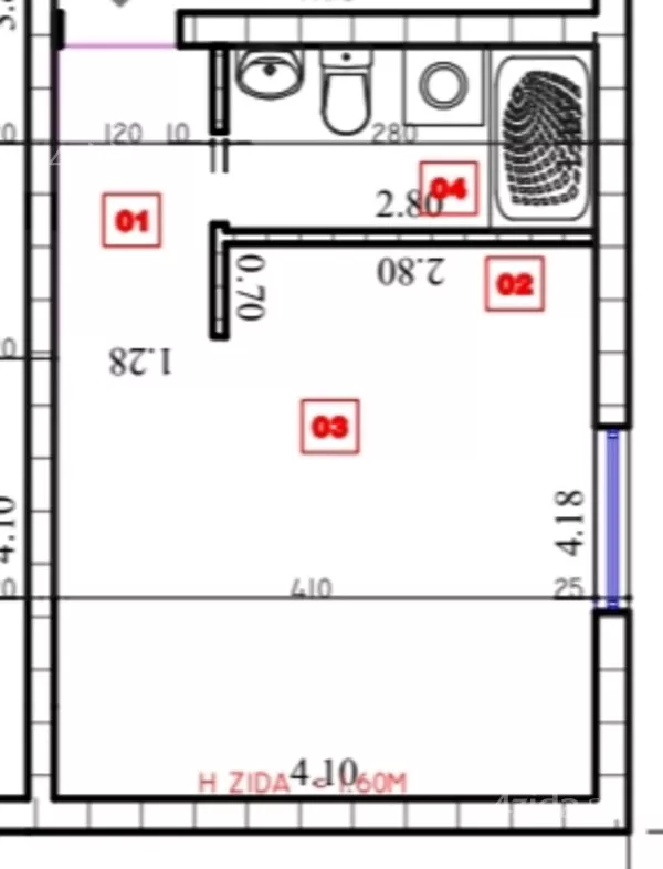 Jednosoban stan | 4zida