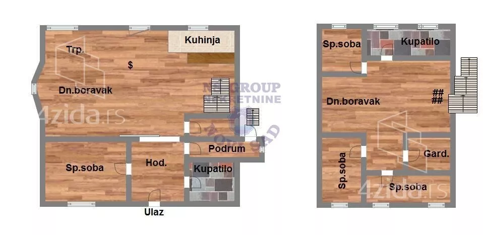 2-etažna kuća | 4zida