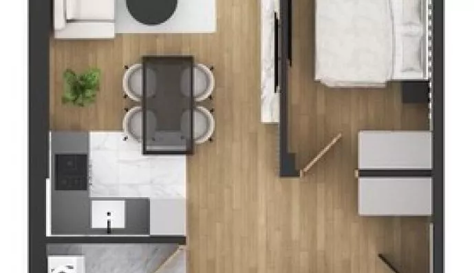 Jednoiposoban stan | 4zida