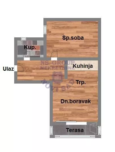 Dvosoban stan | 4zida