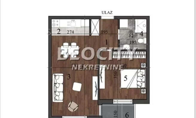 Dvosoban stan | 4zida