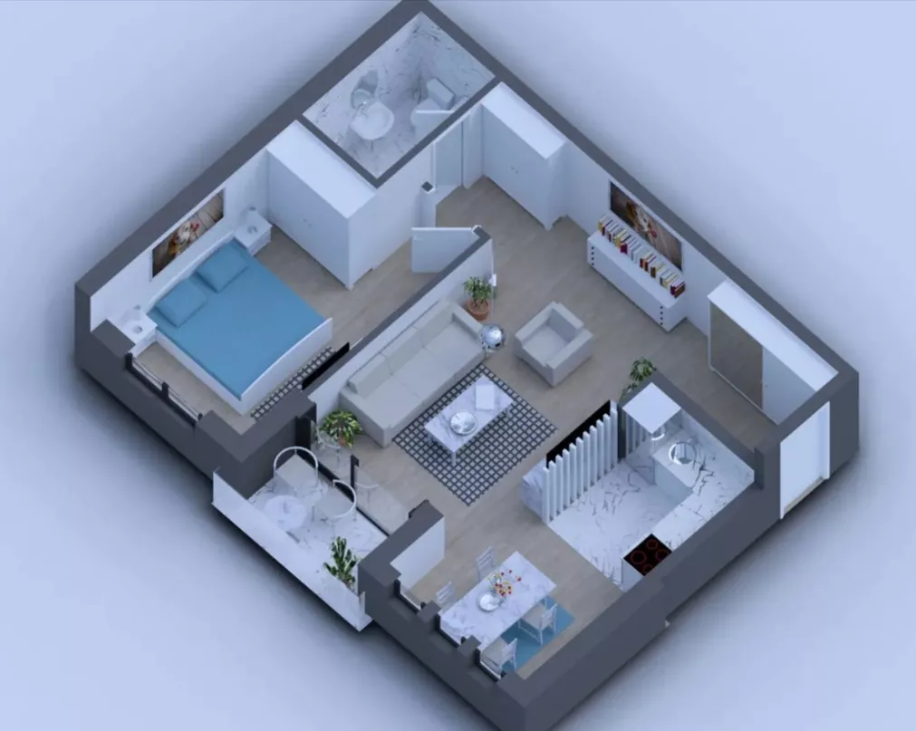 Dvosoban stan | 4zida