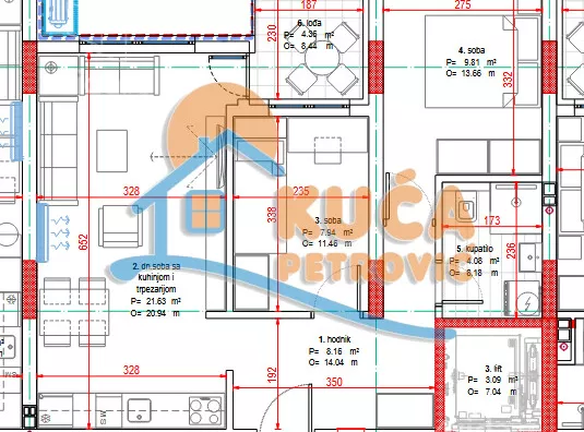 Dvoiposoban stan | 4zida