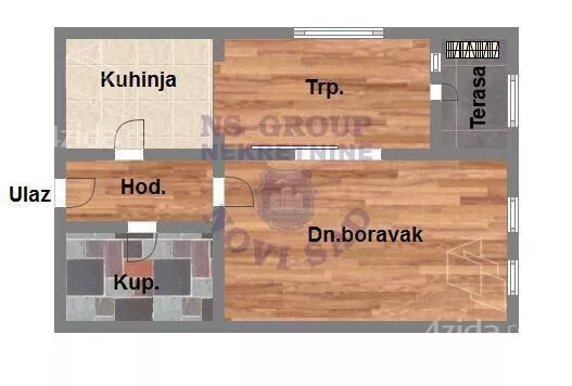 Jednosoban stan | 4zida