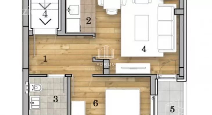 Dvosoban stan | 4zida