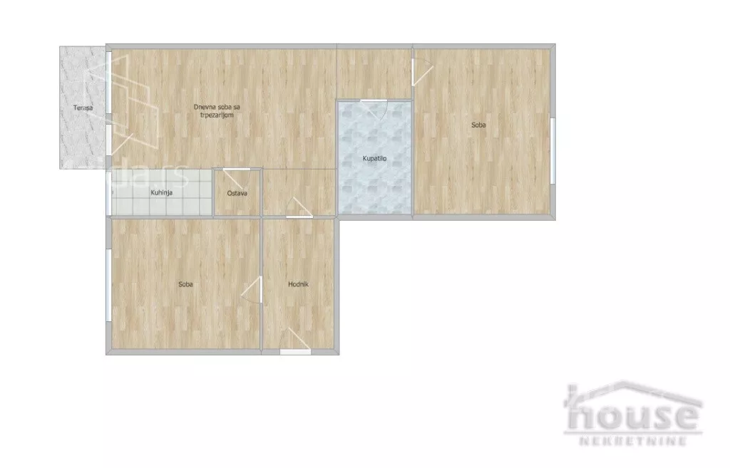 Trosoban stan | 4zida