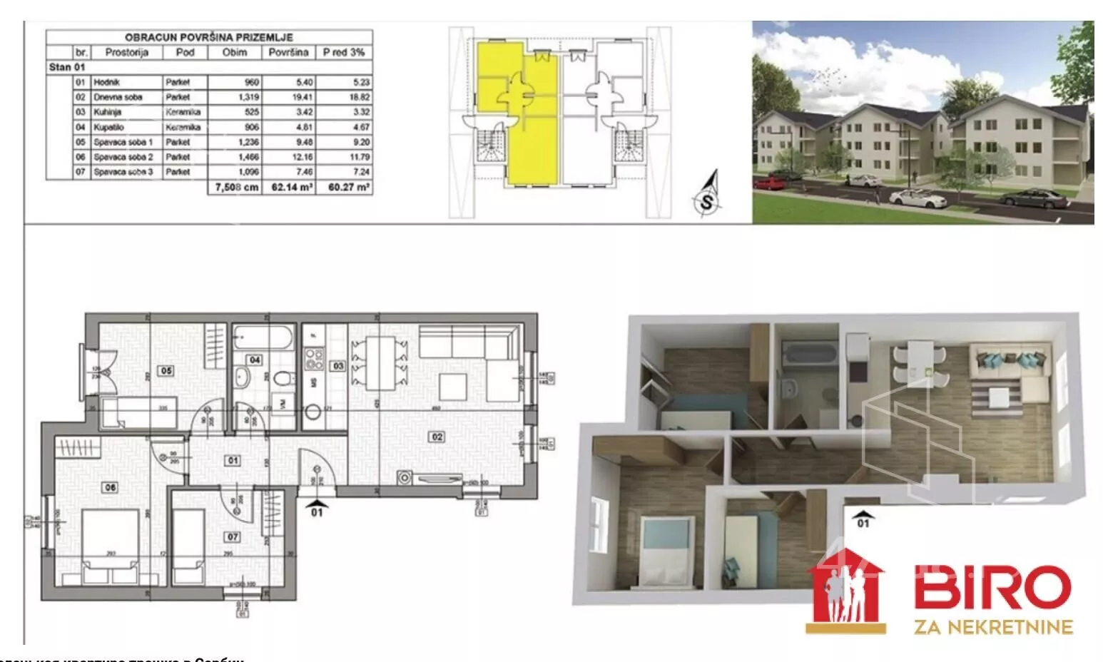 Troiposoban stan | 4zida